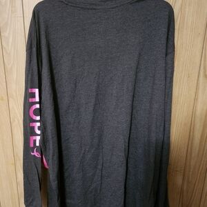 Susan G Komen Long sleeve breast cancer shirt size 2xl